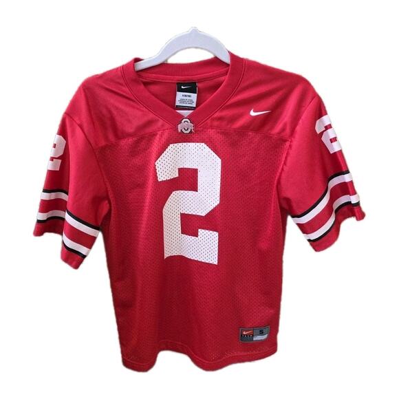 Nike Other - Ohio State Buckeyes Nike Kids Small SZ 8 Football Jersey #2 Red College